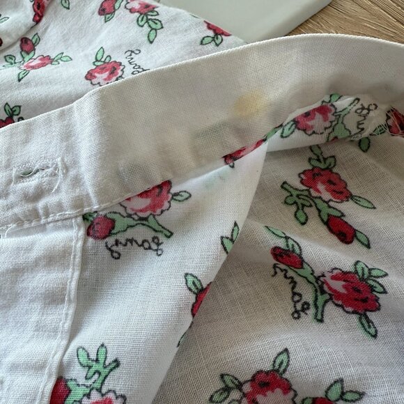 Rare Vintage Lanz of Salzburg Nightshirt 1960s–70s Cottagecore Grandmacore - Picture 11 of 11